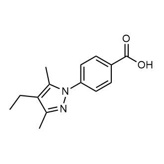 4-(4-Ethyl-3,5-dimethyl-1H-pyrazol-1-yl)benzoic acid|CS-0366373