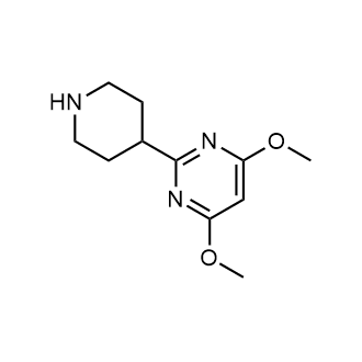 4,6-Dimethoxy-2-(piperidin-4-yl)pyrimidine|CS-0366516