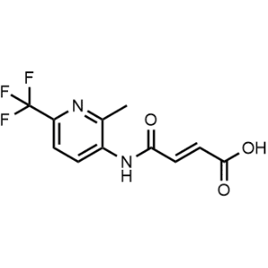 4-[[2-Methyl-6-(trifluoromethyl)-3-pyridinyl]amino]-4-oxo-2-butenoic acid|CS-0366538