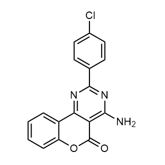 4-Amino-2-(4-chlorophenyl)-5H-[1]benzopyrano[4,3-d]pyrimidin-5-one|CS-0366544