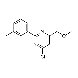 4-Chloro-6-(methoxymethyl)-2-(m-tolyl)pyrimidine|CS-0366709