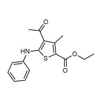 Ethyl 4-acetyl-3-methyl-5-(phenylamino)thiophene-2-carboxylate|CS-0366818