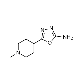 5-(1-Methylpiperidin-4-yl)-1,3,4-oxadiazol-2-amine|CS-0366863