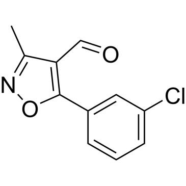 5-(3-Chlorophenyl)-3-methylisoxazole-4-carbaldehyde|CS-0366912