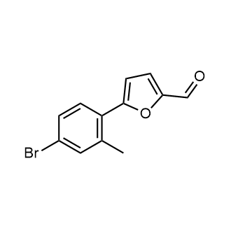 5-(4-Bromo-2-methylphenyl)furan-2-carbaldehyde|CS-0366936