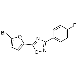 5-(5-Bromofuran-2-yl)-3-(4-fluorophenyl)-1,2,4-oxadiazole|CS-0366944
