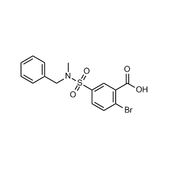 5-(N-benzyl-N-methylsulfamoyl)-2-bromobenzoic acid|CS-0366951