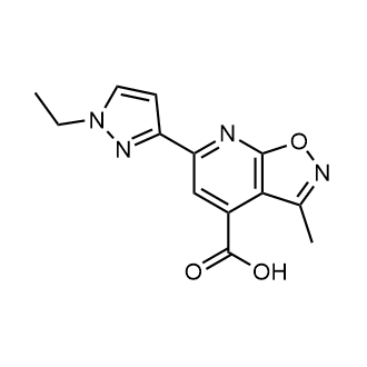 6-(1-Ethyl-1H-pyrazol-3-yl)-3-methylisoxazolo[5,4-b]pyridine-4-carboxylic acid|CS-0367220