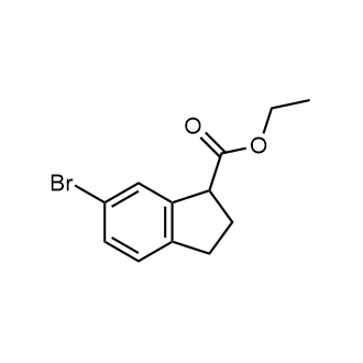 Ethyl 6-bromo-2,3-dihydro-1H-indene-1-carboxylate|CS-0367410