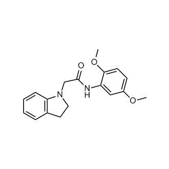 N-(2,5-dimethoxyphenyl)-2-(indolin-1-yl)acetamide|CS-0367652