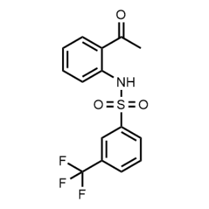 N-(2-acetylphenyl)-3-(trifluoromethyl)benzenesulfonamide|CS-0367706