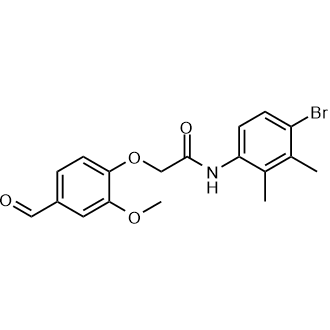 N-(4-bromo-2,3-dimethylphenyl)-2-(4-formyl-2-methoxyphenoxy)acetamide|CS-0367920
