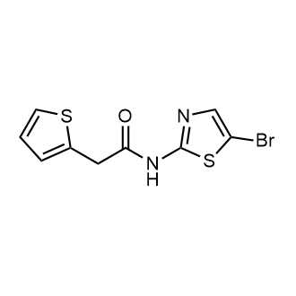 N-(5-bromothiazol-2-yl)-2-(thiophen-2-yl)acetamide|CS-0367989