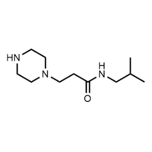 N-isobutyl-3-(piperazin-1-yl)propanamide|CS-0368201