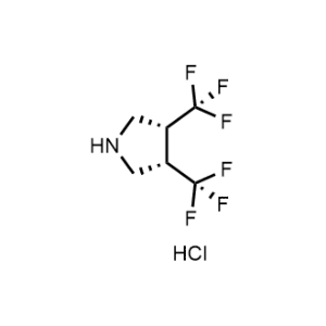 (3S,4R)-3,4-Bis(trifluoromethyl)pyrrolidine hydrochloride|CS-0368516
