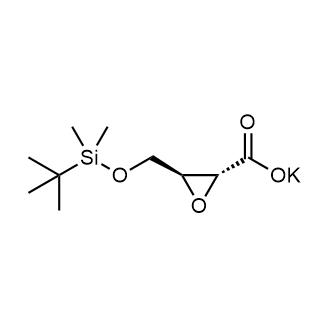 Potassium (2R,3S)-3-(((tert-butyldimethylsilyl)oxy)methyl)oxirane-2-carboxylate|CS-0368625