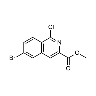 Methyl 6-bromo-1-chloroisoquinoline-3-carboxylate|CS-0368649