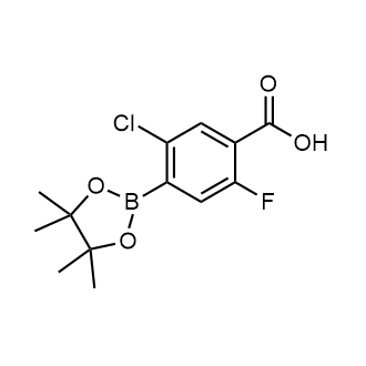 5-Chloro-2-fluoro-4-(4,4,5,5-tetramethyl-1,3,2-dioxaborolan-2-yl)benzoic acid|CS-0368702