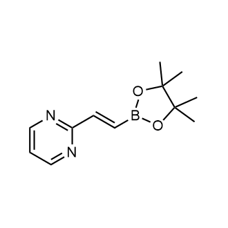 (E)-2-(2-(4,4,5,5-Tetramethyl-1,3,2-dioxaborolan-2-yl)vinyl)pyrimidine|CS-0368705