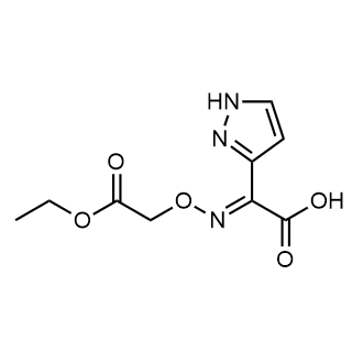 2-((2-Ethoxy-2-oxoethoxy)imino)-2-(1H-pyrazol-3-yl)acetic acid|CS-0368771