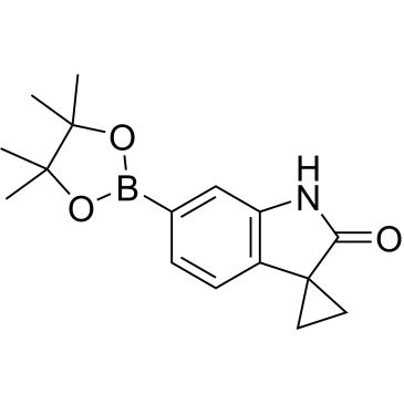 6'-(4,4,5,5-Tetramethyl-1,3,2-dioxaborolan-2-yl)spiro[cyclopropane-1,3'-indolin]-2'-one|CS-0368859