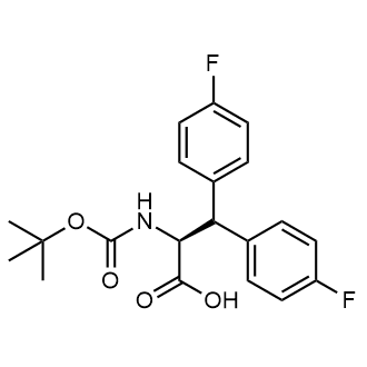 (S)-2-((tert-Butoxycarbonyl)amino)-3,3-bis(4-fluorophenyl)propanoic acid|CS-0368890