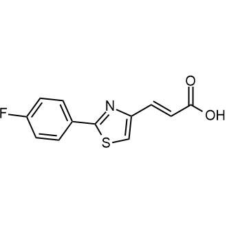 3-(2-(4-Fluorophenyl)thiazol-4-yl)acrylic acid|CS-0369092