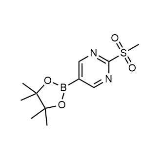 2-(methylsulfonyl)-5-(4,4,5,5-tetramethyl-1,3,2-dioxaborolan-2-yl)pyrimidine|CS-0369147