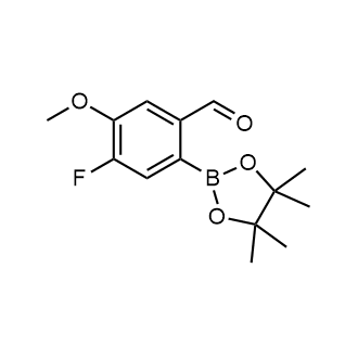 4-Fluoro-5-methoxy-2-(4,4,5,5-tetramethyl-1,3,2-dioxaborolan-2-yl)benzaldehyde|CS-0369274