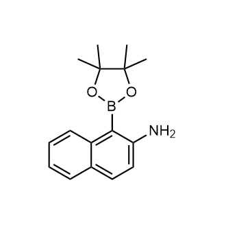 1-(4,4,5,5-Tetramethyl-1,3,2-dioxaborolan-2-yl)naphthalen-2-amine|CS-0369275