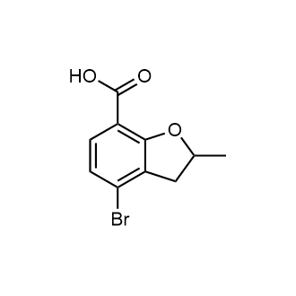 4-Bromo-2-methyl-2,3-dihydrobenzofuran-7-carboxylic acid|CS-0370201