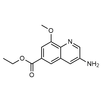 Ethyl 3-amino-8-methoxyquinoline-6-carboxylate|CS-0370658
