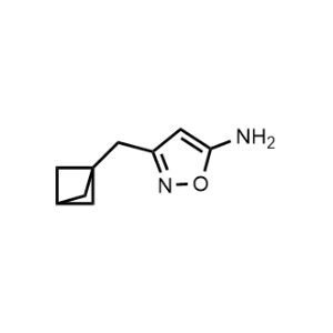 3-(Bicyclo[1.1.1]pentan-1-ylmethyl)isoxazol-5-amine|CS-0370694