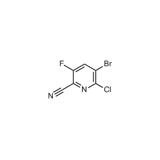 5-Bromo-6-chloro-3-fluoropicolinonitrile|CS-0370713