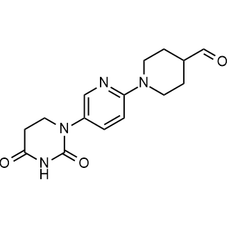 1-(5-(2,4-Dioxotetrahydropyrimidin-1(2H)-yl)pyridin-2-yl)piperidine-4-carbaldehyde|CS-0370780