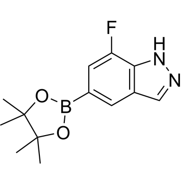 7-Fluoro-5-(4,4,5,5-tetramethyl-1,3,2-dioxaborolan-2-yl)-1H-indazole|CS-0371083