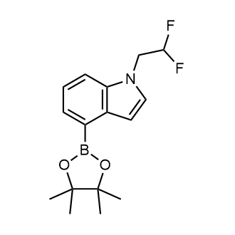 1-(2,2-Difluoroethyl)-4-(4,4,5,5-tetramethyl-1,3,2-dioxaborolan-2-yl)-1H-indole|CS-0371102