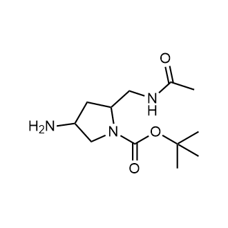 tert-Butyl 2-(acetamidomethyl)-4-aminopyrrolidine-1-carboxylate|CS-0371453