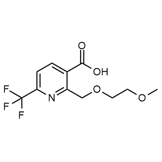 2-((2-Methoxyethoxy)methyl)-6-(trifluoromethyl)nicotinic acid|CS-0371702