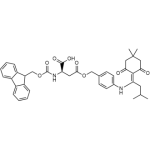(R)-2-((((9H-Fluoren-9-yl)methoxy)carbonyl)amino)-4-((4-((1-(4,4-dimethyl-2,6-dioxocyclohexylidene)-3-methylbutyl)amino)benzyl)oxy)-4-oxobutanoic acid|CS-0371835