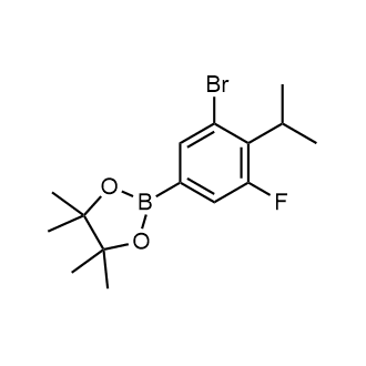 2-(3-Bromo-5-fluoro-4-isopropylphenyl)-4,4,5,5-tetramethyl-1,3,2-dioxaborolane|CS-0371901