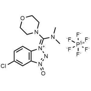 N-[(5-Chloro-3-oxido-1H-benzotriazol-1-yl)-4-morpholinylmethylene]-N-methylmethanaminium hexafluorophosphate|CS-0372200