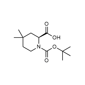 (S)-1-(tert-Butoxycarbonyl)-4,4-dimethylpiperidine-2-carboxylic acid|CS-0372270