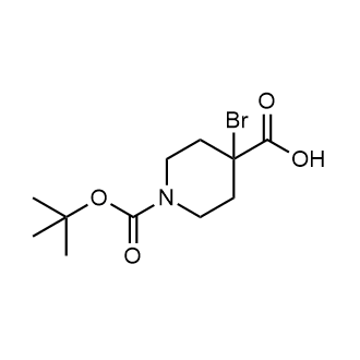 4-Bromo-1-(tert-butoxycarbonyl)piperidine-4-carboxylic acid|CS-0372612