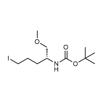 (R)-tert-Butyl (5-iodo-1-methoxypentan-2-yl)carbamate|CS-0372616