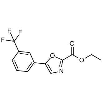 Ethyl 5-(3-(trifluoromethyl)phenyl)oxazole-2-carboxylate|CS-0372645