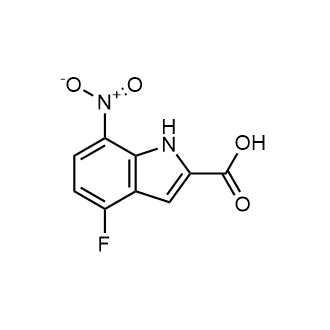 4-Fluoro-7-nitro-1H-indole-2-carboxylic acid|CS-0372936