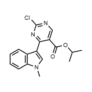 Isopropyl 2-chloro-4-(1-methyl-1H-indol-3-yl)pyrimidine-5-carboxylate|CS-0372972