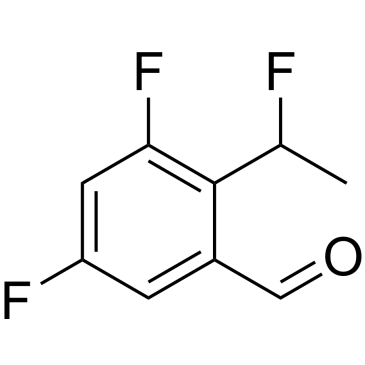 3,5-Difluoro-2-(1-fluoroethyl)benzaldehyde|CS-0373612