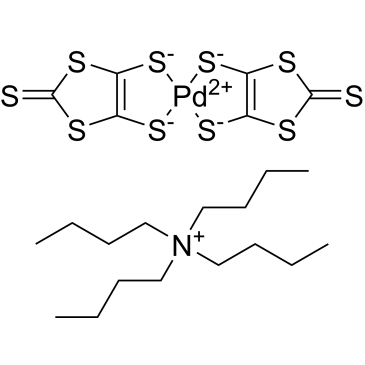 Bis(tetrabutylammonium) bis(1,3-dithiole-2-thione-4,5-dithiolato)palladium(II)|CS-0373765
